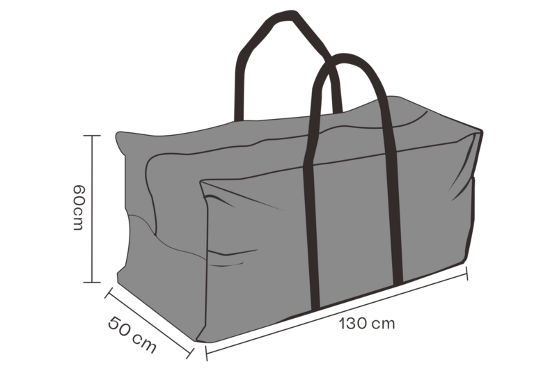 Møbel cover hyndetaske Black-Waterproof