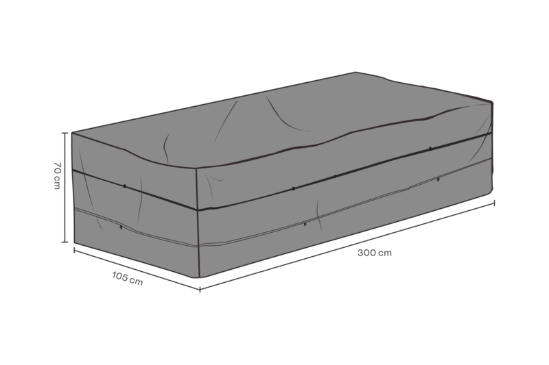 Møbel cover sofa Black-Breathable