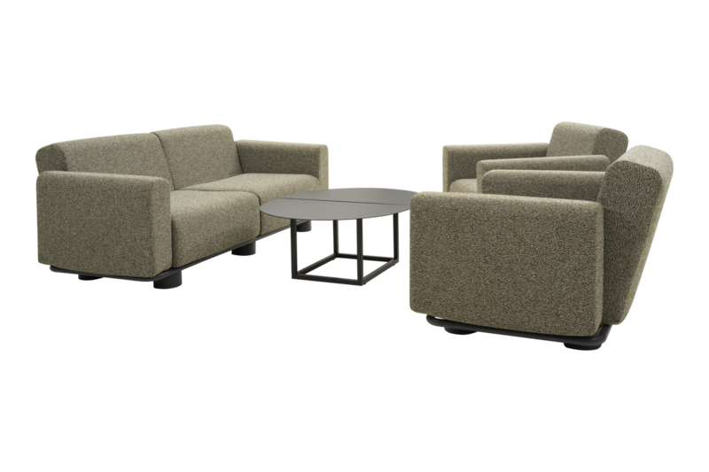 Olive sofabord Antracit