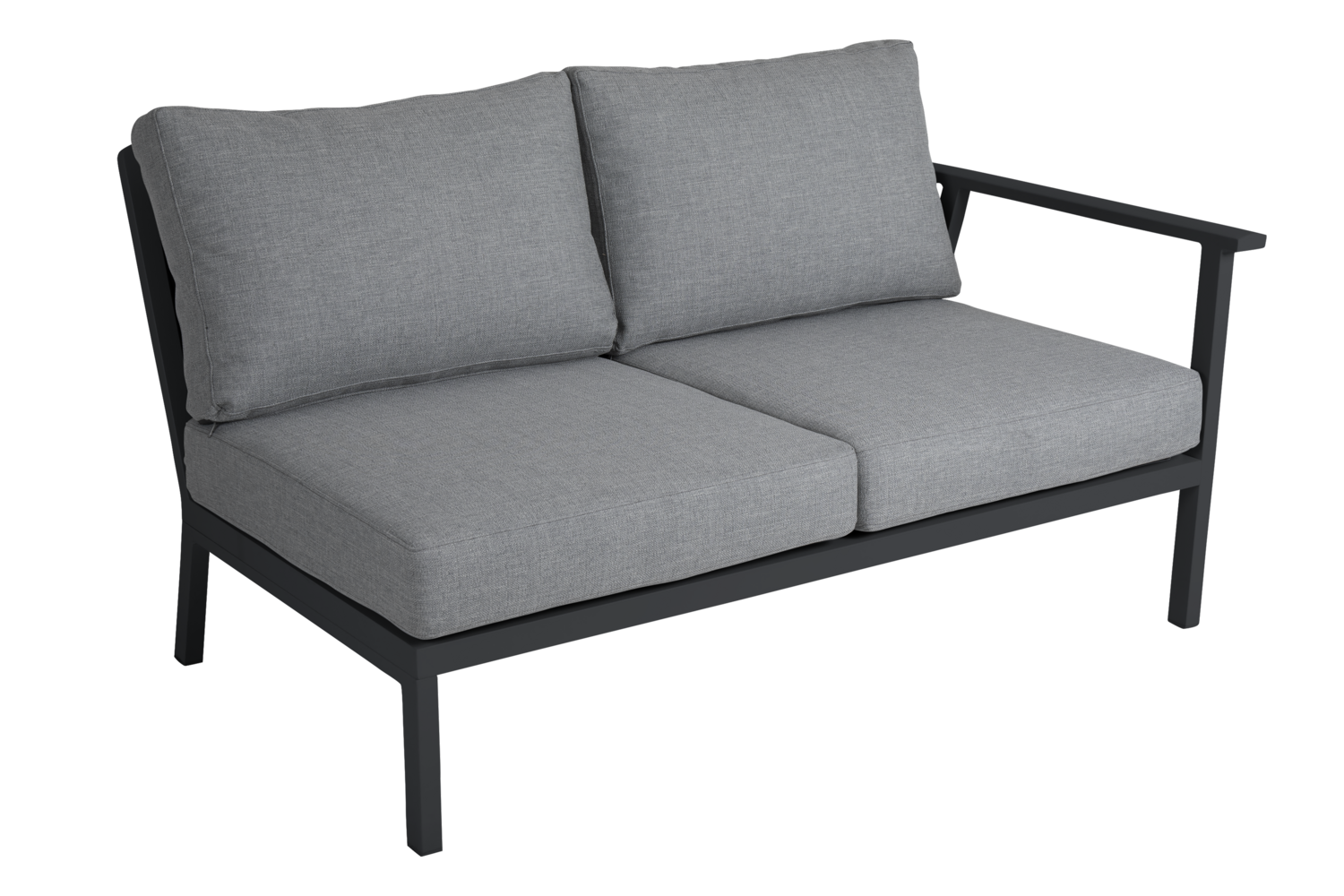 Samvaro Low endestykke Antracit/Pearl grey