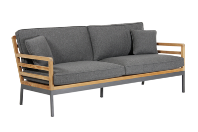 Zalongo 3-personers sofa Natur/grå