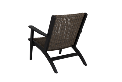 Kira loungestol Black_rustic