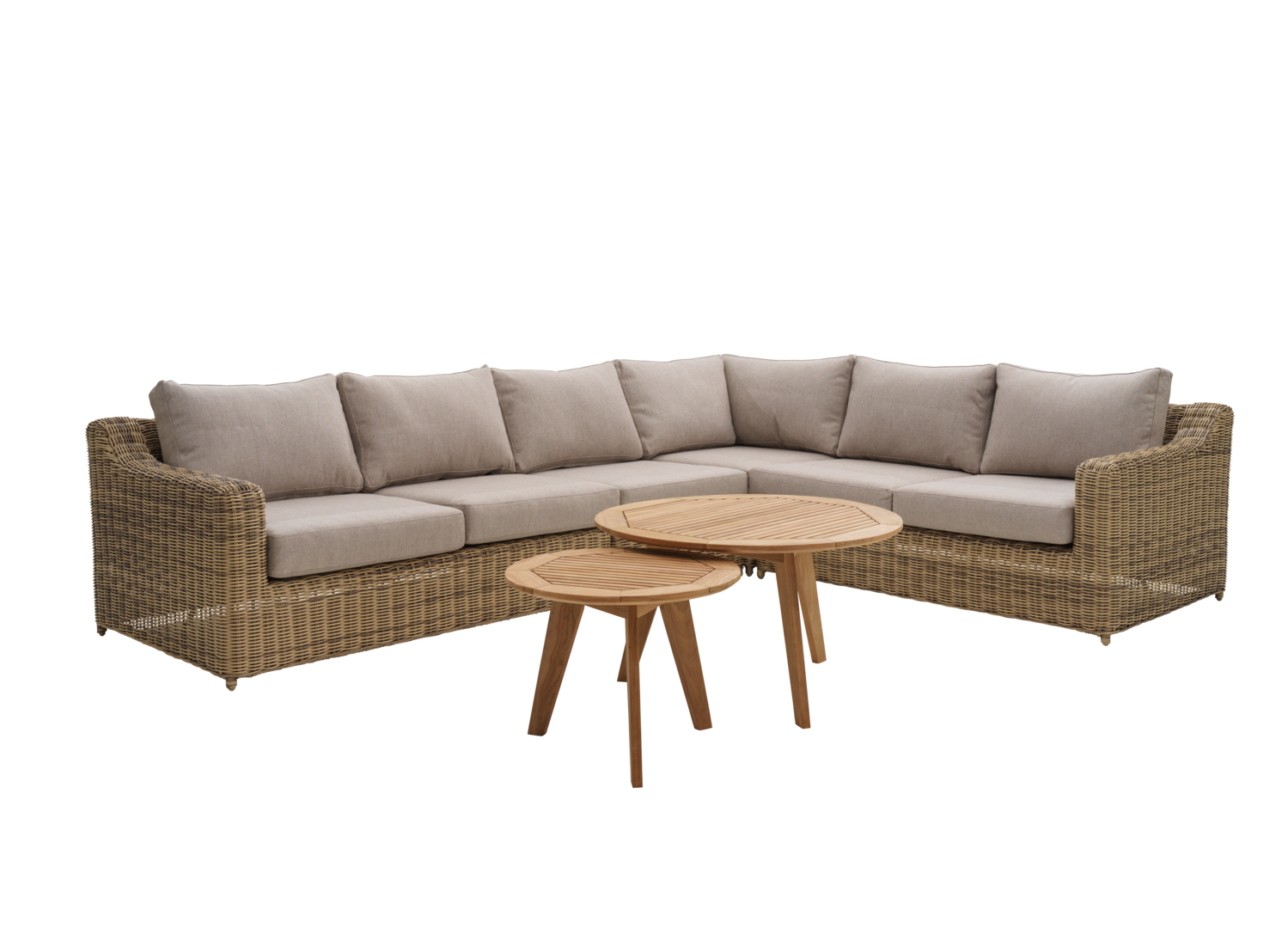 Glendon midterste del Rustic/Beige