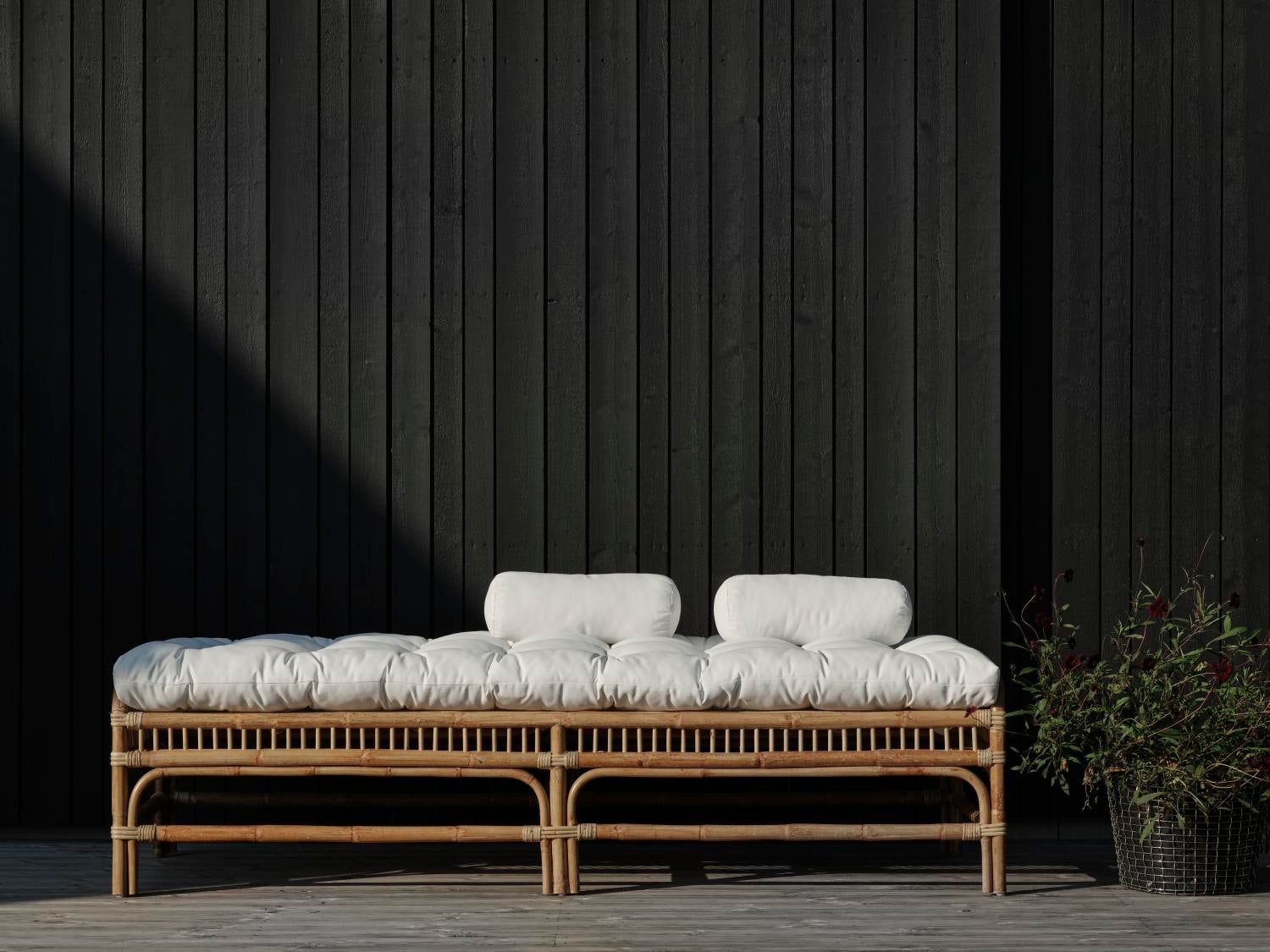 Vallda daybed Natur/hvid