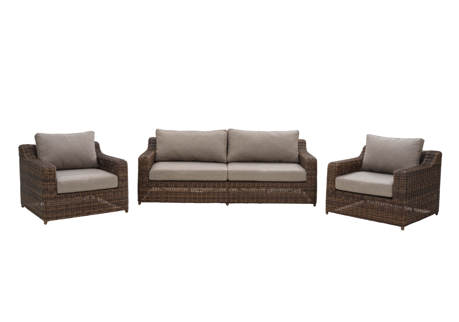 Glendon lænestol Dark Brown/Soft Moose