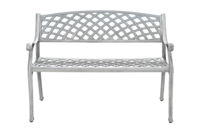 Arras 2-personers sofa Aluminium