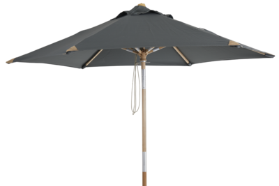 Trieste parasol Natur/grå