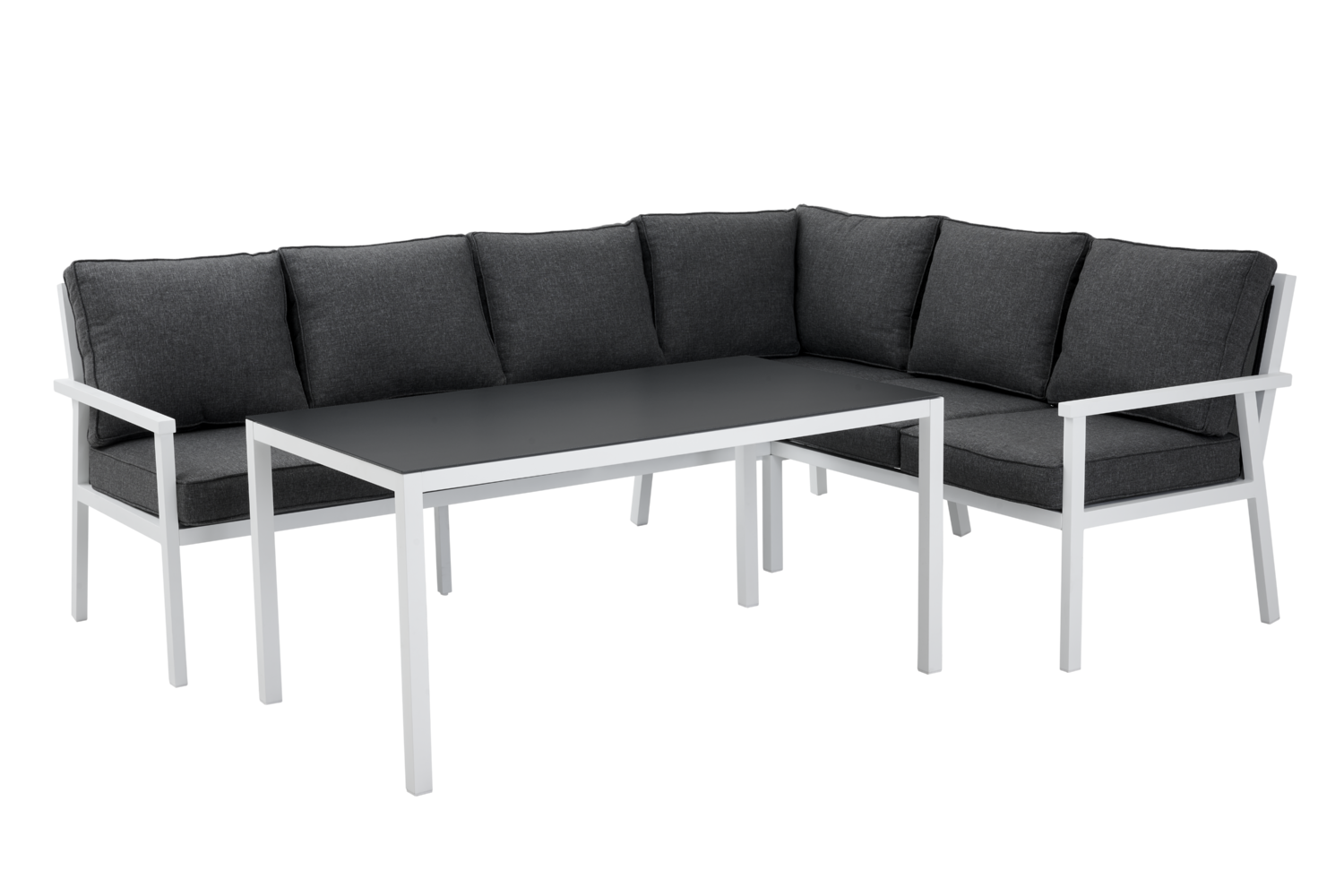 Rana loungesæt Hvid/Onyx