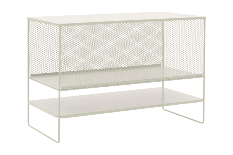 Haru udekøkken Pearl white