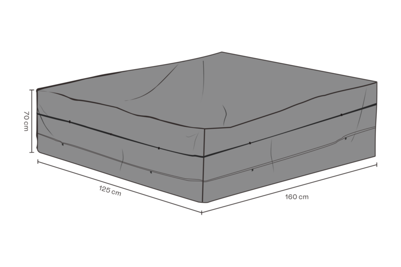 Møbel cover sofa Black-Breathable
