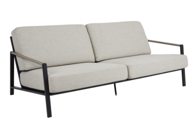 Lyra 2,5-personers sofa  Black/sand