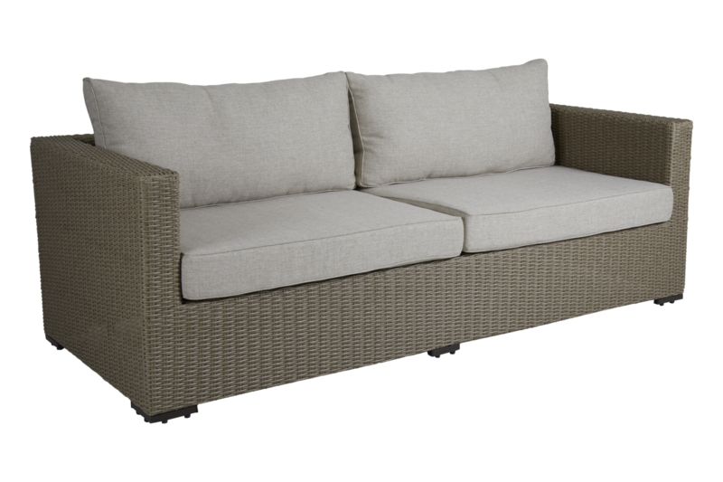 Funkia 3-personers sofa Beige/sand