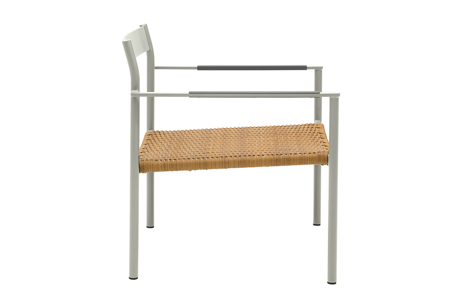 DK loungestol Light Grey/Natur