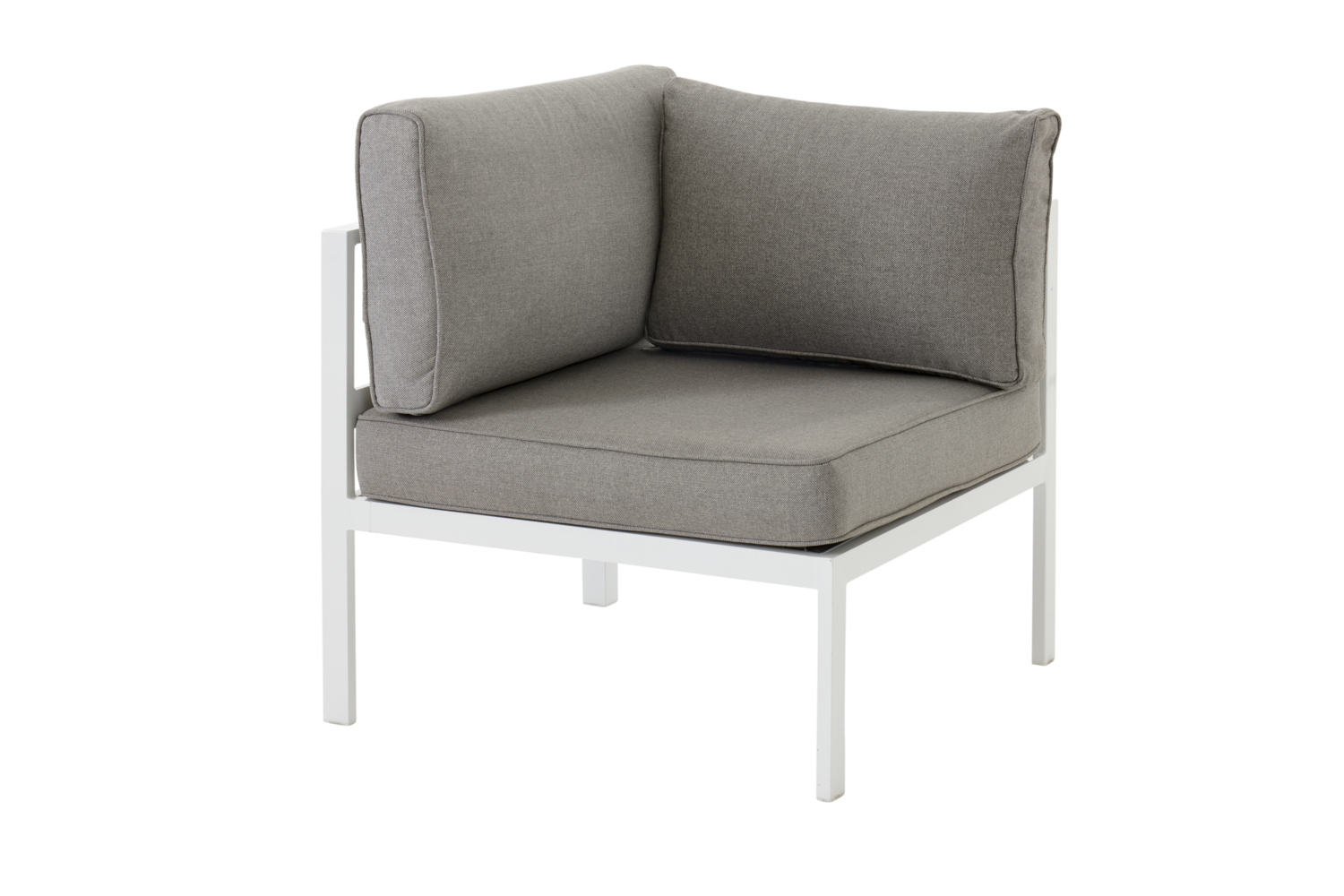 Leone hjørne Hvid/Grå