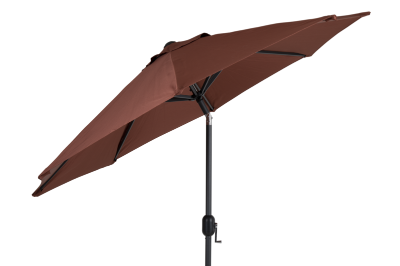 Cambre parasol Antracit/Burnt paprika