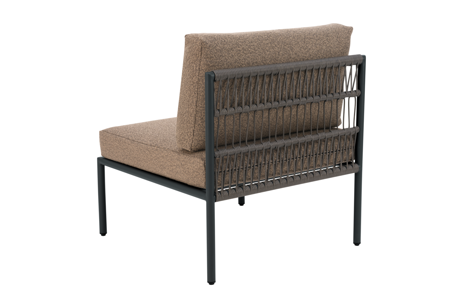 Reno midterste del Svart/Raw Peanut