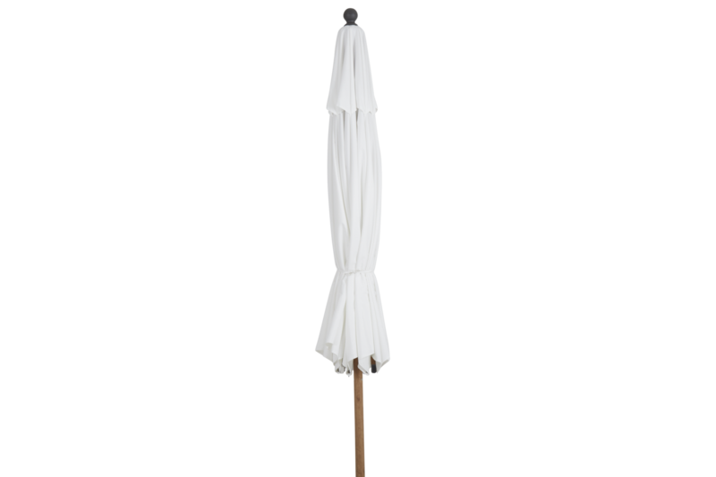 Paliano parasol Natur/hvid