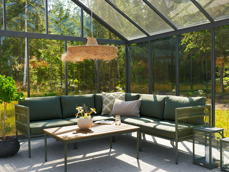 Belfort lanterne Nordic Green