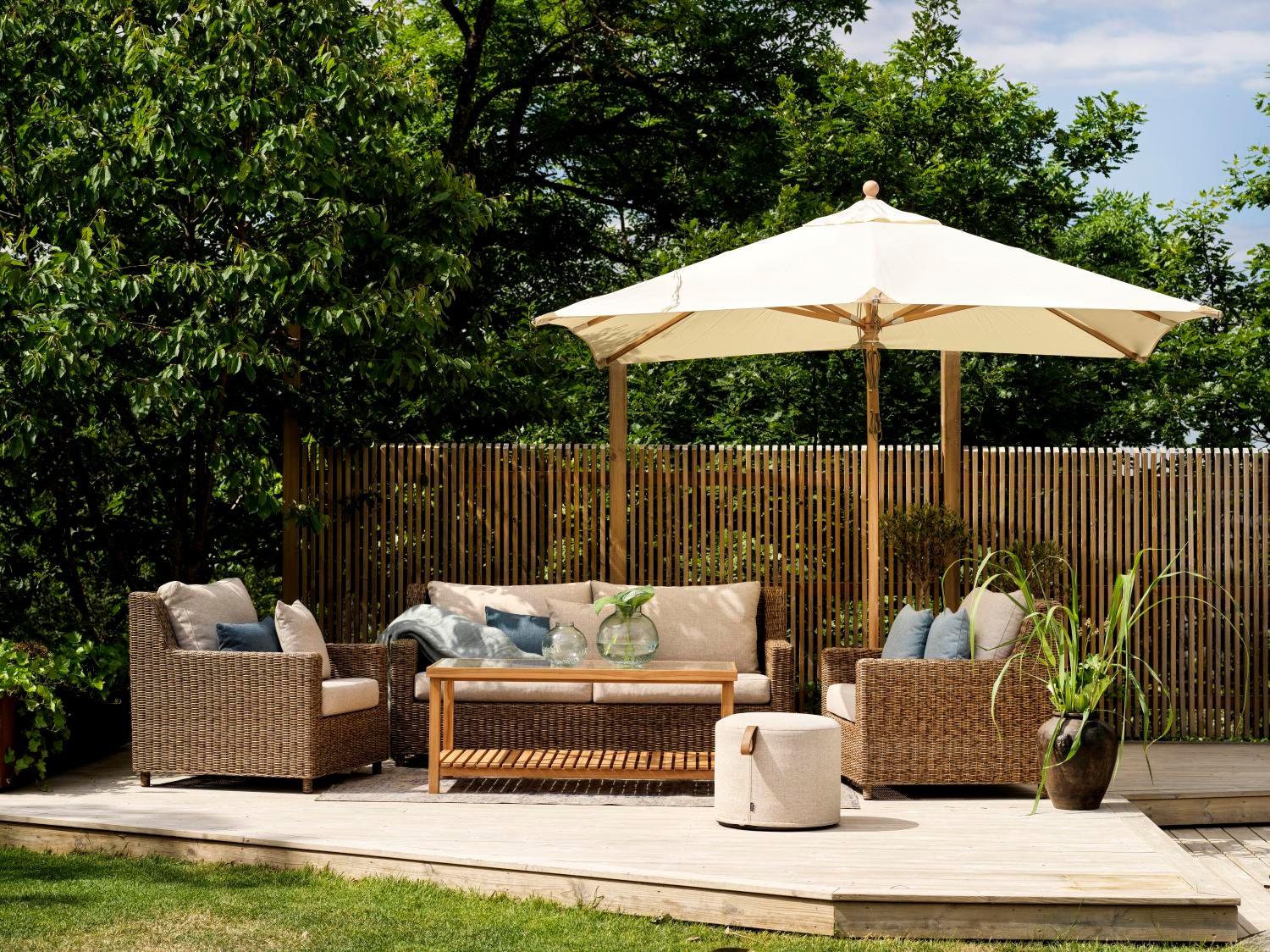 Sandkorn 2,5 sæder sofa  Natur/beige