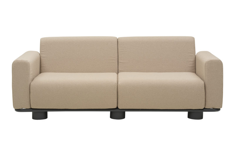 Bolster 2,5 sæder sofa  Antrasitt/Teddy Beige