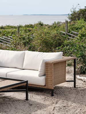 Shell 2,5-personers sofa  Rustik/Teddy Rice