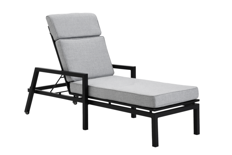 Belfort hvileseng Black/Pearl Grey