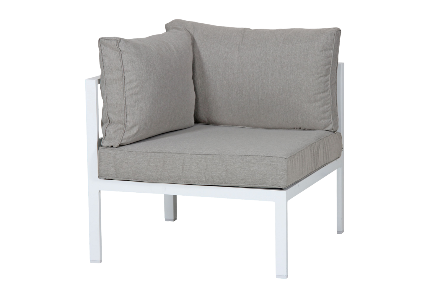 Leone hjørne Hvid/Grå