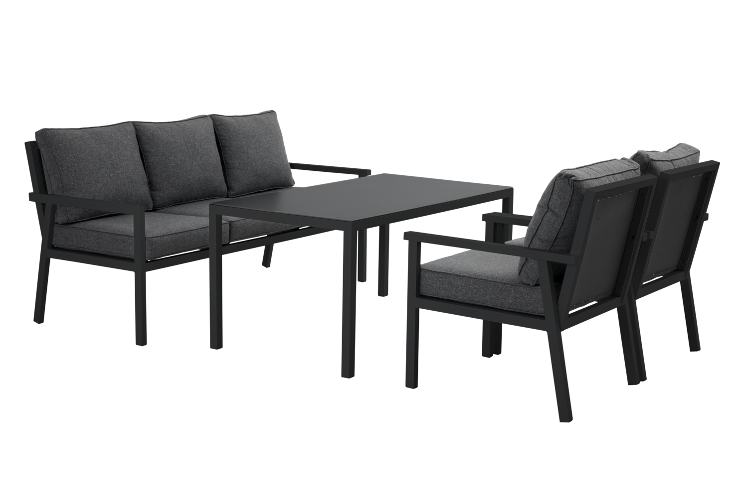 Rana loungesæt Sort/Onyx