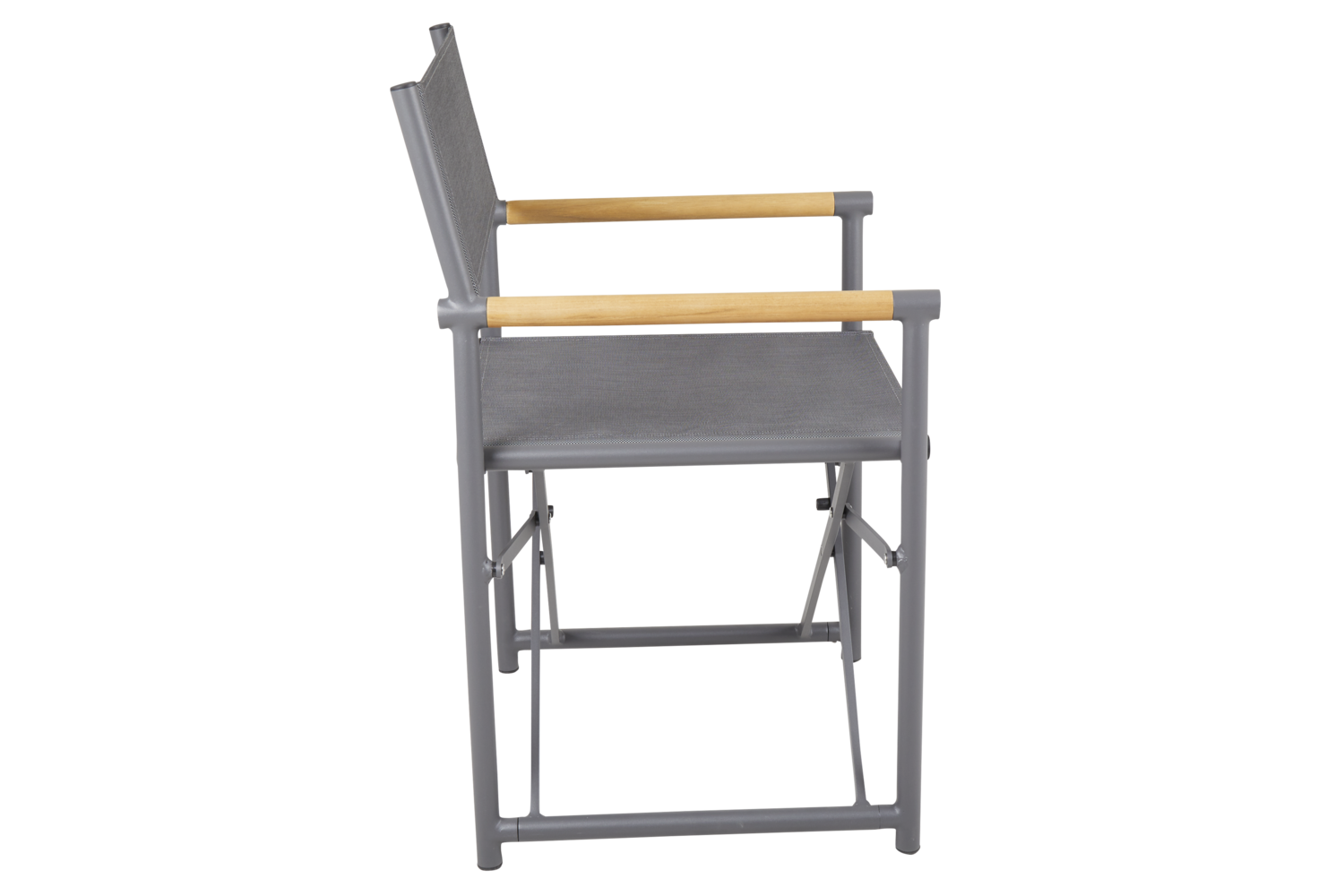 Zand spisebordsstol Antracit/Teak