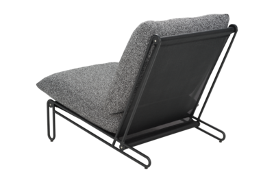 Blixt loungestol Sort/Teddy Ant