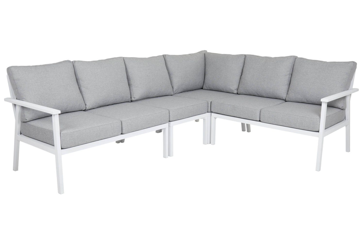 Samvaro High endestykke Hvid/Pearl grey