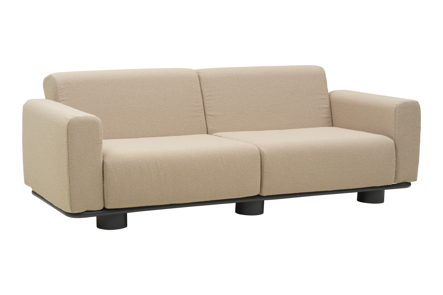 Bolster 2,5 sæder sofa  Antrasitt/Teddy Beige