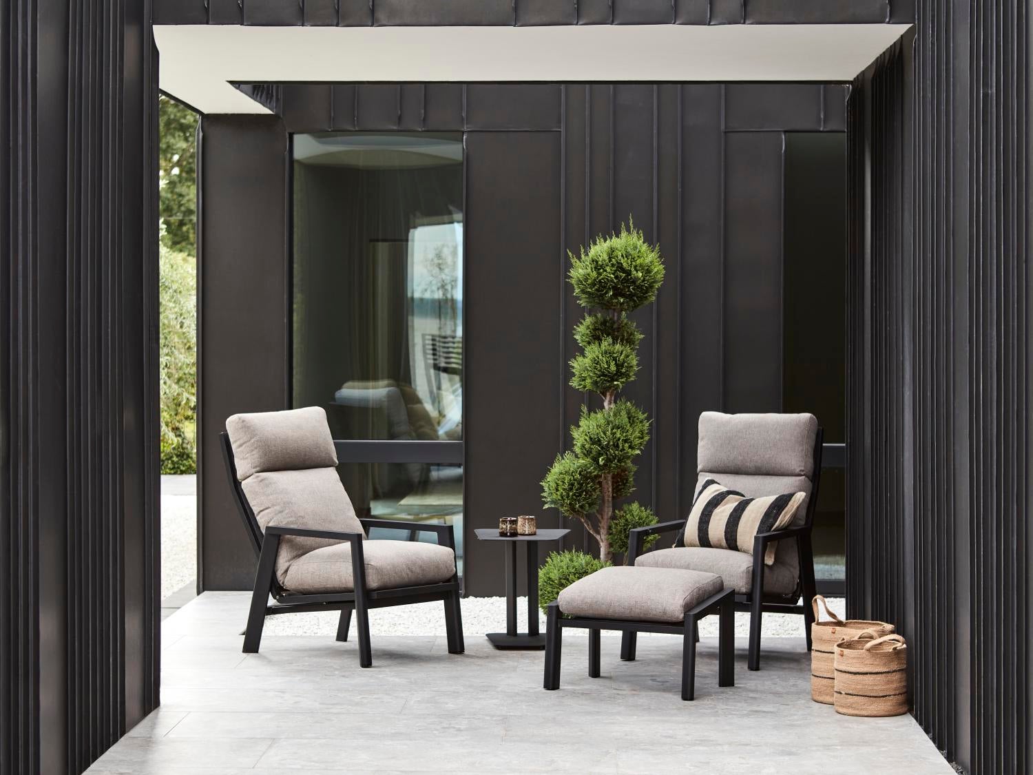 Slide positionslænestol Black_Ash