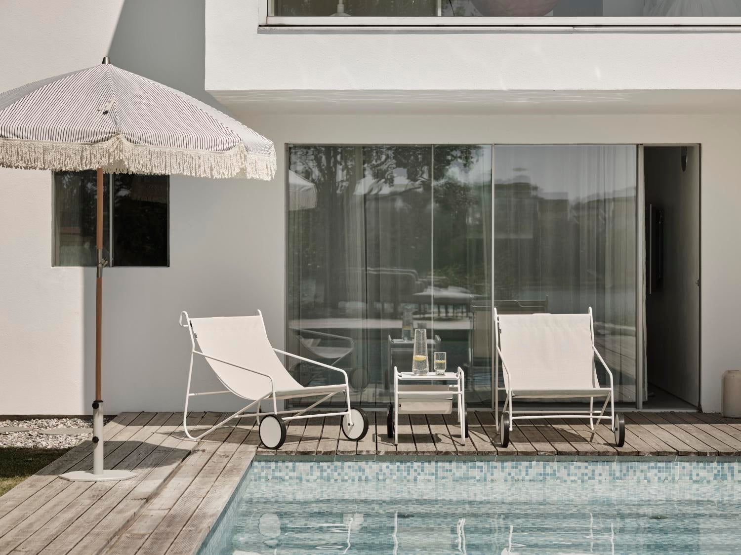 Poul Chair loungestol White_Offwhite