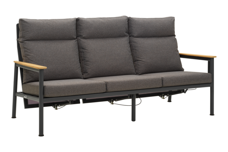 Gordon 3-personers sofa Antrasitt/Soft Dawn