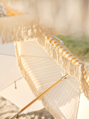 Gatsby parasol Yellow Stripe
