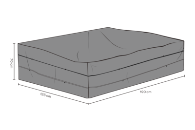 Møbel cover sofa Black-Waterproof