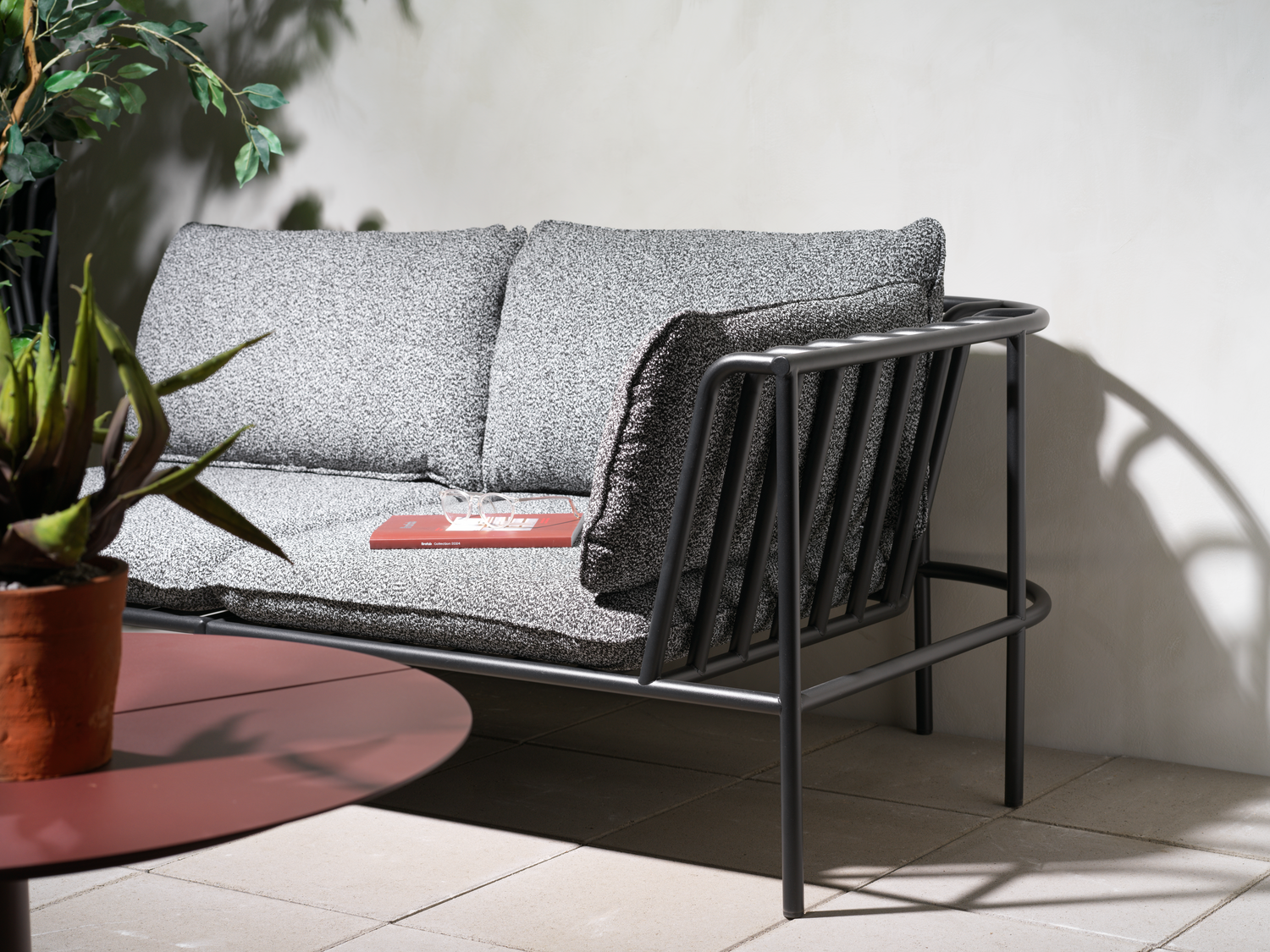 Collier hjørne Sort/Teddy Ant