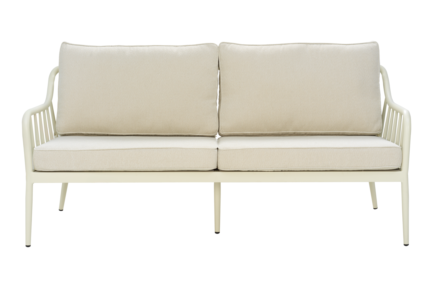 Coleville 2,5 sæder sofa  Pearl White/Dot Beige