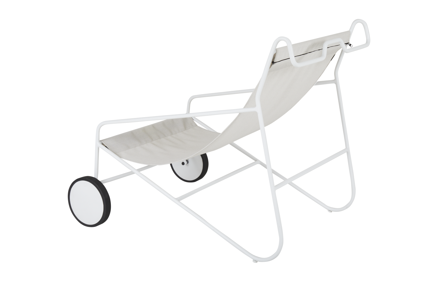 Poul Chair loungestol White_Offwhite