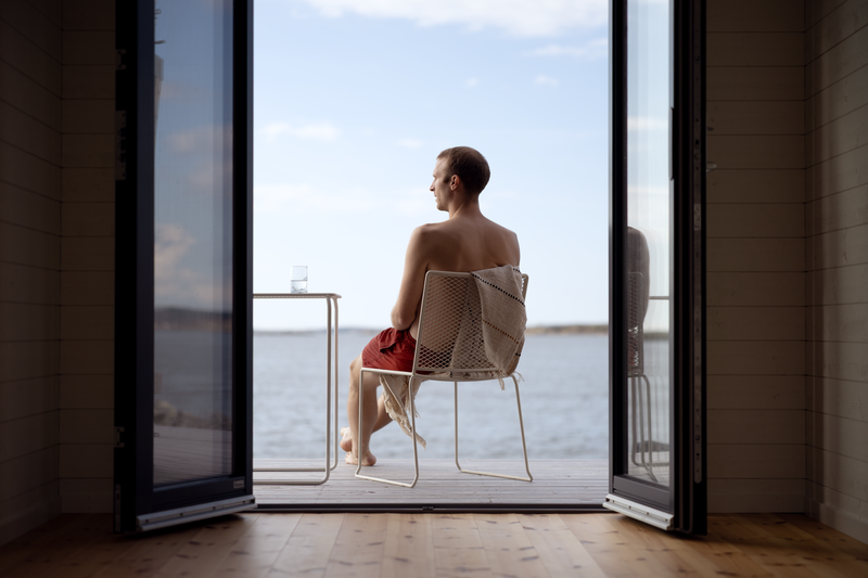 Haru cafébord Pearl white