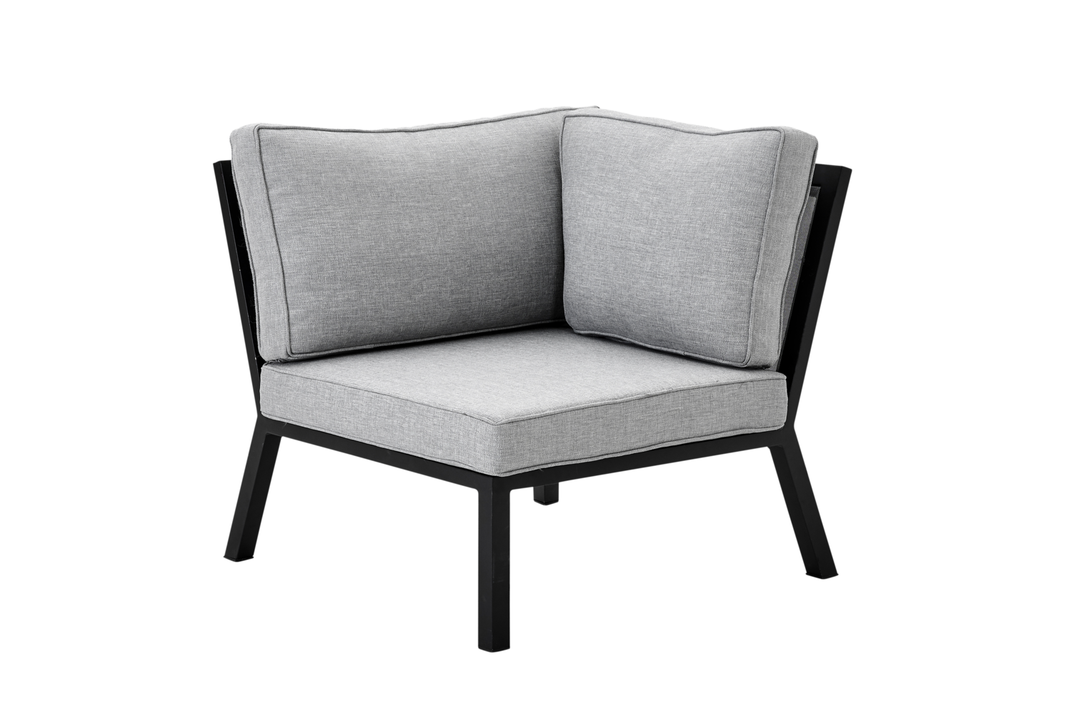 Belfort hjørne Black/Pearl Grey