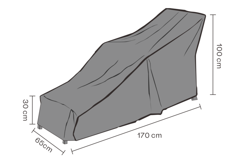 Møbel cover liggestol Black-Breathable