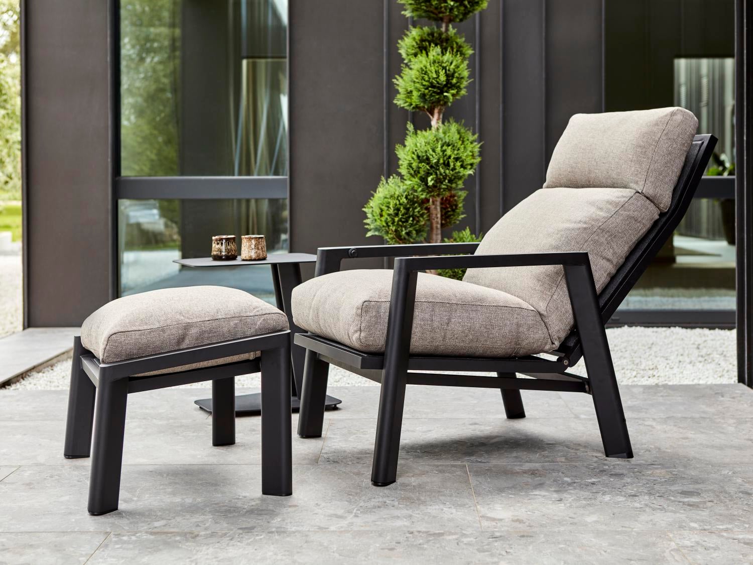 Slide positionslænestol Black_Ash