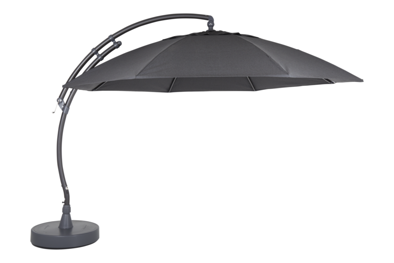 Easy Sun frithængende parasol Antracit/antracit