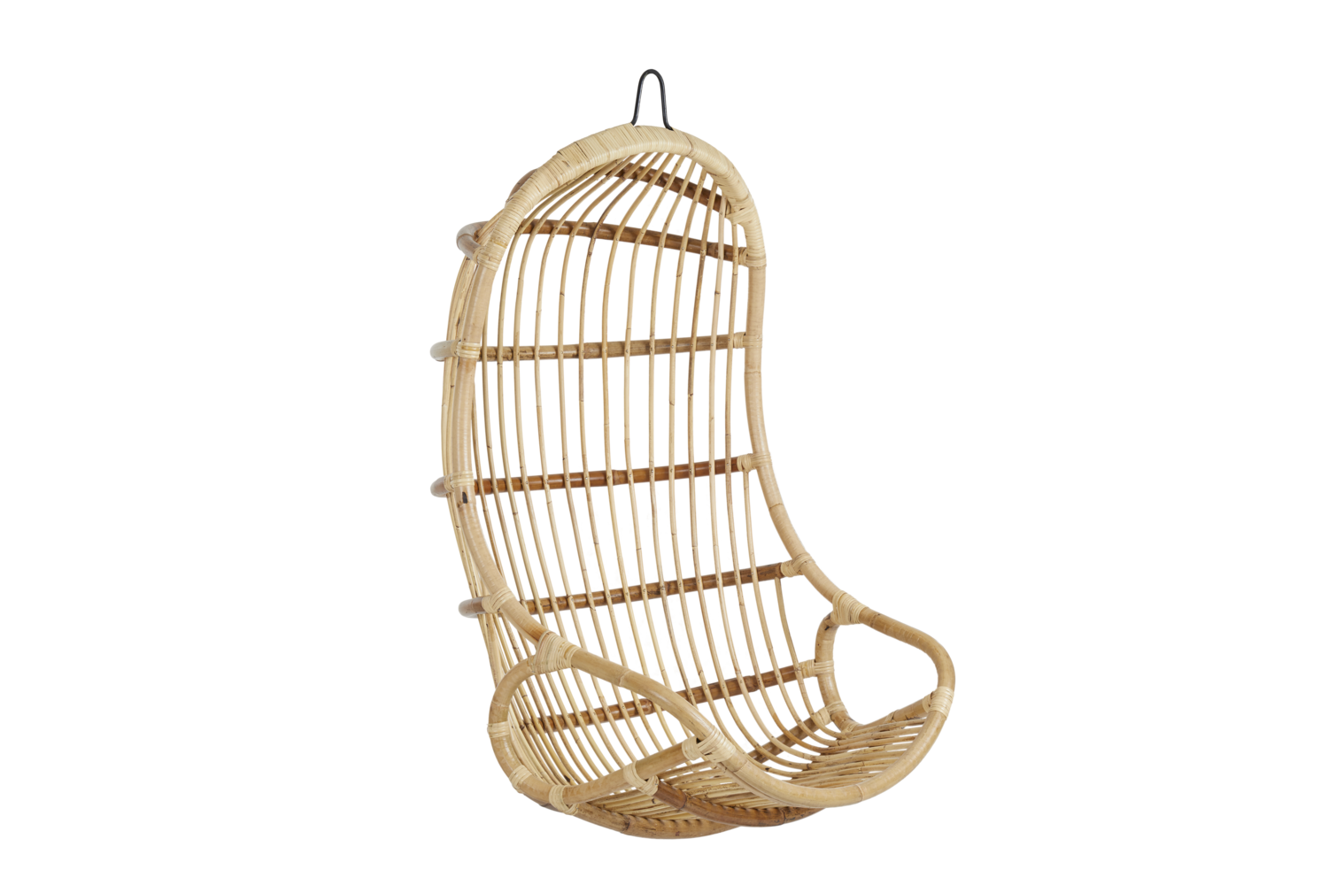 Vallda hængestol Natur/hvid