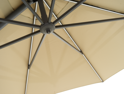 Cilento parasol Light Grey/Khaki