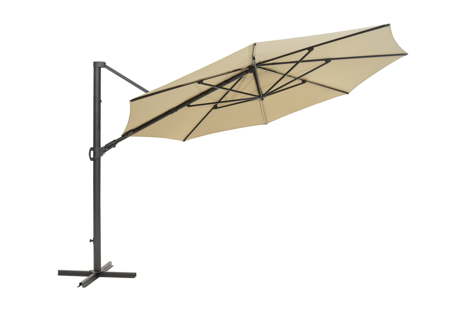 Cilento parasol Light Grey/Khaki