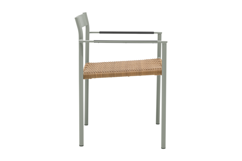 DK spisebordsstol Light Grey/Natur