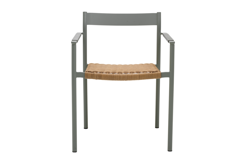 DK spisebordsstol Dusty Green/Natur
